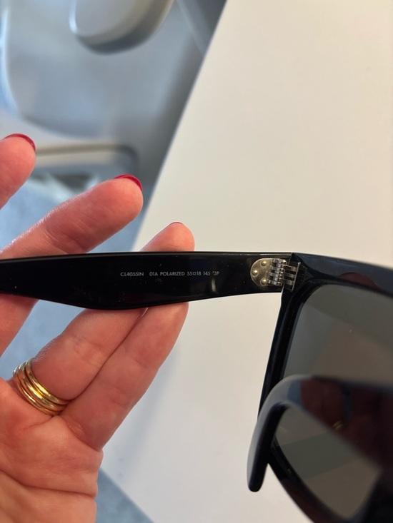 Celine Black Square Gradient Sunglasses main image 4